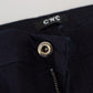 Costume National Black Low Waist Skinny Women Denim Jeans