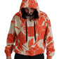 Dolce & Gabbana Multicolor Floral Hooded Pullover Sweater