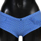 Ermanno Scervino Blue Shorts Beachwear Bikini Bottoms Swimsuit