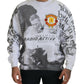 MSGM White Cotton Crewneck Pullover Sweatshirt Sweater