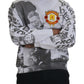 MSGM White Cotton Crewneck Pullover Sweatshirt Sweater
