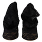 Dolce & Gabbana Black Stretch Socks Taormina Lace Boots