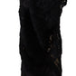 Dolce & Gabbana Black Stretch Socks Taormina Lace Boots