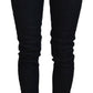 Acht Dark Blue Low Waist Slim Fit Women Denim Jeans