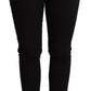 Dolce & Gabbana Black Skinny Denim Cotton Stretch Trouser
