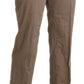 BENCIVENGA Brown High Waist Straight Dress Trouser Pants
