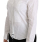 Dolce & Gabbana White Collared Long Sleeve Polo Shirt