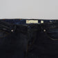 Acht Blue Low Waist Slim Fit Women Denim Jeans