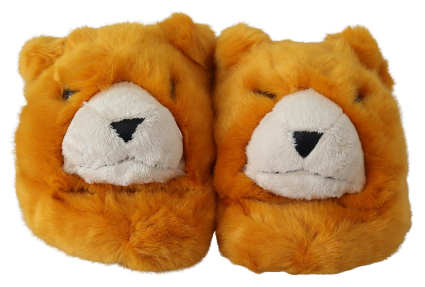 Dolce & Gabbana Yellow LION Flats Slippers Sandals Shoes