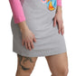 Moschino Gray My Little Pony Top Sweater Dress