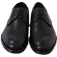 Dolce & Gabbana Black Leather SARTORIA Men's Shoes
