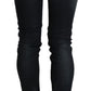 Acht Black Washed Low Waist Skinny Denim Trouser