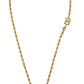 Dolce & Gabbana Gold Brass Chain SUPER PIG Pendant Logo Necklace