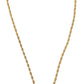 Dolce & Gabbana Gold Brass Chain SUPER PIG Pendant Logo Necklace