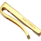 Dolce & Gabbana Gold Silver Brass Logo Men Tie Clip