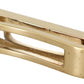 Dolce & Gabbana Gold Silver Brass Logo Men Tie Clip
