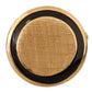 Dolce & Gabbana Gold Plated Brass Round Pin Men Cufflinks