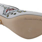 Dolce & Gabbana White WOW Neoprene Stretch Pumps Shoes