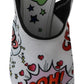 Dolce & Gabbana White WOW Neoprene Stretch Pumps Shoes