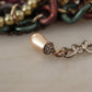 Dolce & Gabbana Gold Brass Sicily Floral Crystal Statement Necklace