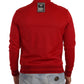 Dolce & Gabbana Red Full Zip Long Sleeve D.N.A Sport Gym Sweater