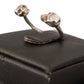 Nialaya Antique Silver Tone Skull Men Jewelry Ring