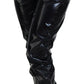 Dolce & Gabbana Black Nylon High Waist Skinny Pants