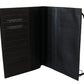 A.G. Spalding & Bros Black Leather Bifold Travel Holder Logo Wallet