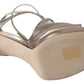 Jimmy Choo Ballet Pink Leather Lance Sandals Pumps
