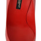Dolce & Gabbana Dark Pink Patent Leather Heels Pumps