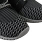 Plein Sport Black Polyester Runner Mason Sneakers Shoes