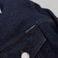 Dolce & Gabbana Blue Button Down Denim Collared Cotton Jacket