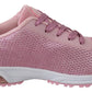 Plein Sport Pink Blush Polyester Gretel Sneakers Shoes