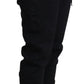 Dolce & Gabbana Black Polyester Neoprene Jogger Trouser Pants