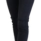 Dolce & Gabbana Black Cotton Skinny High Waist Denim Jeans
