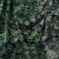 Dolce & Gabbana Green Leaves Print Silk Trench Coat Jacket