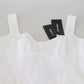 Dolce & Gabbana White Nylon Bodycon Bustier Sheath Dress