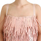Dolce & Gabbana Pink Tinsel Sleeveless Shift A-line Dress