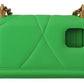 Dolce & Gabbana Green Leather Devotion Cardholder IPHONE 11 PRO Wallet