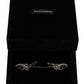 Dolce & Gabbana 925 Sterling Silver Crystals Pin Collar Brooch