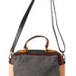EBARRITO Multicolor Leather Shoulder Strap Top Handle Messenger Bag
