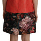 Dolce & Gabbana Multicolor Jacquard Shift Polyester Dress