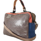 EBARRITO Multicolor Genuine Leather Shoulder Strap Messenger Bag