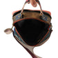 EBARRITO Multicolor Genuine Leather Shoulder Strap Messenger Bag