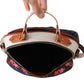 EBARRITO Multicolor Genuine Leather Shoulder Strap Messenger Bag