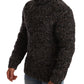 Dolce & Gabbana Gray Wool Blend Turtleneck Pullover Sweater