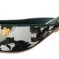 Dolce & Gabbana Multicolor Crystal Embellishment Slip On Sandals