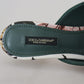 Dolce & Gabbana Multicolor Crystal Embellishment Slip On Sandals