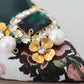 Dolce & Gabbana Multicolor Crystal Embellishment Slip On Sandals