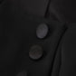 Dolce & Gabbana Black Slim Fit Long Sleeves Snap Jacket